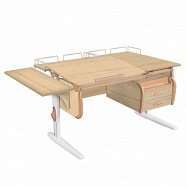 СУТ-25-05 парта дэми сут-25-05 120 см раздельная с тумбой и тремя приставками Дэми  парта дэми сут-25-05 120 см раздельная с тумбой и тремя приставками Дэми СУТ-25-05