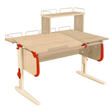 парта дэми сут-25-01д1 120 см раздельная с задней приставкой и надстройкой Дэми СУТ-25-01Д1